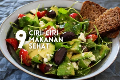 ciri-ciri makanan sehat